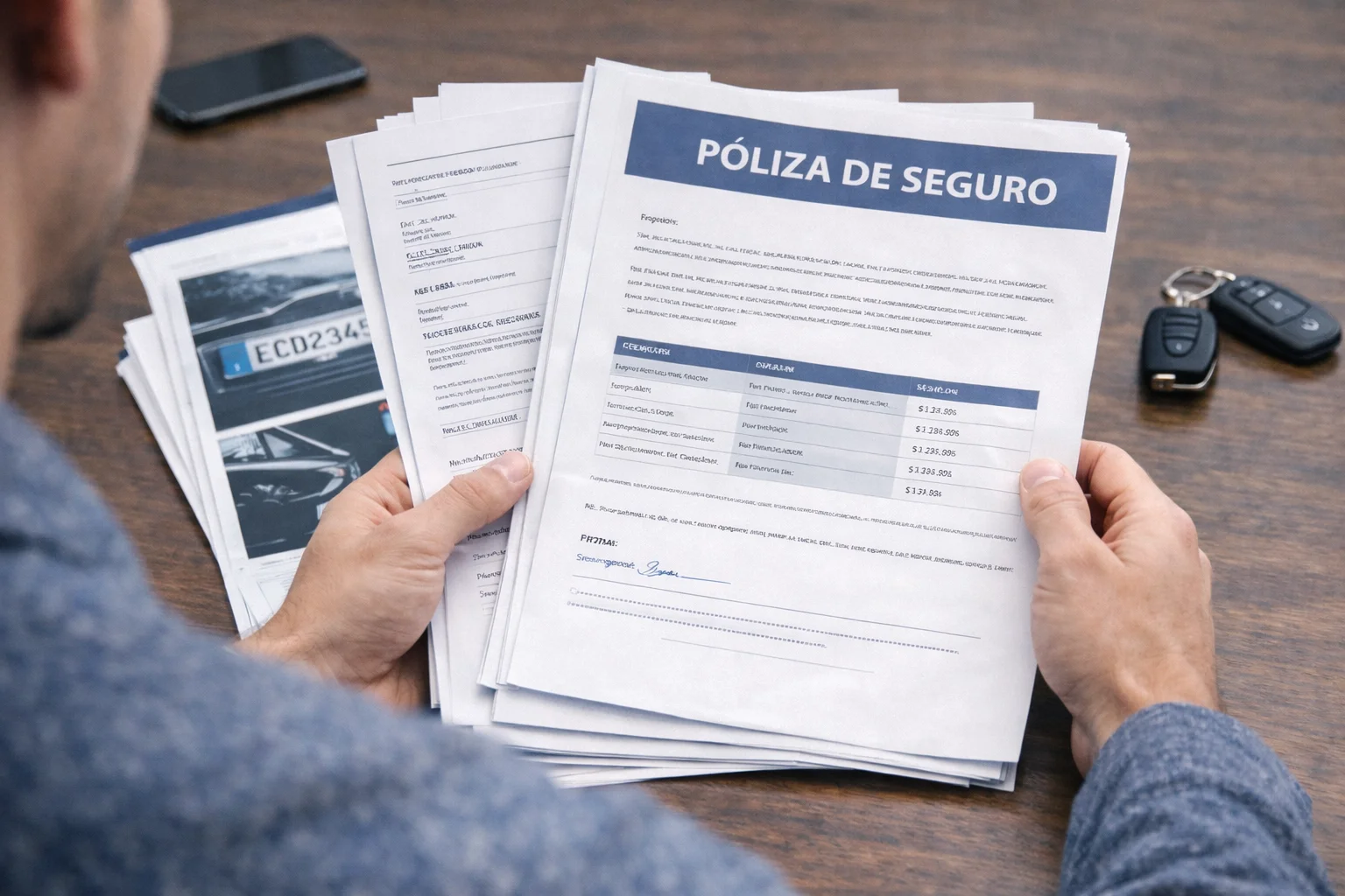 Paso 2: Reunir documentación y actas del siniestro