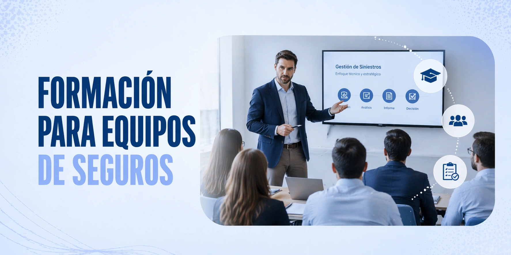 Formación para equipos de seguros